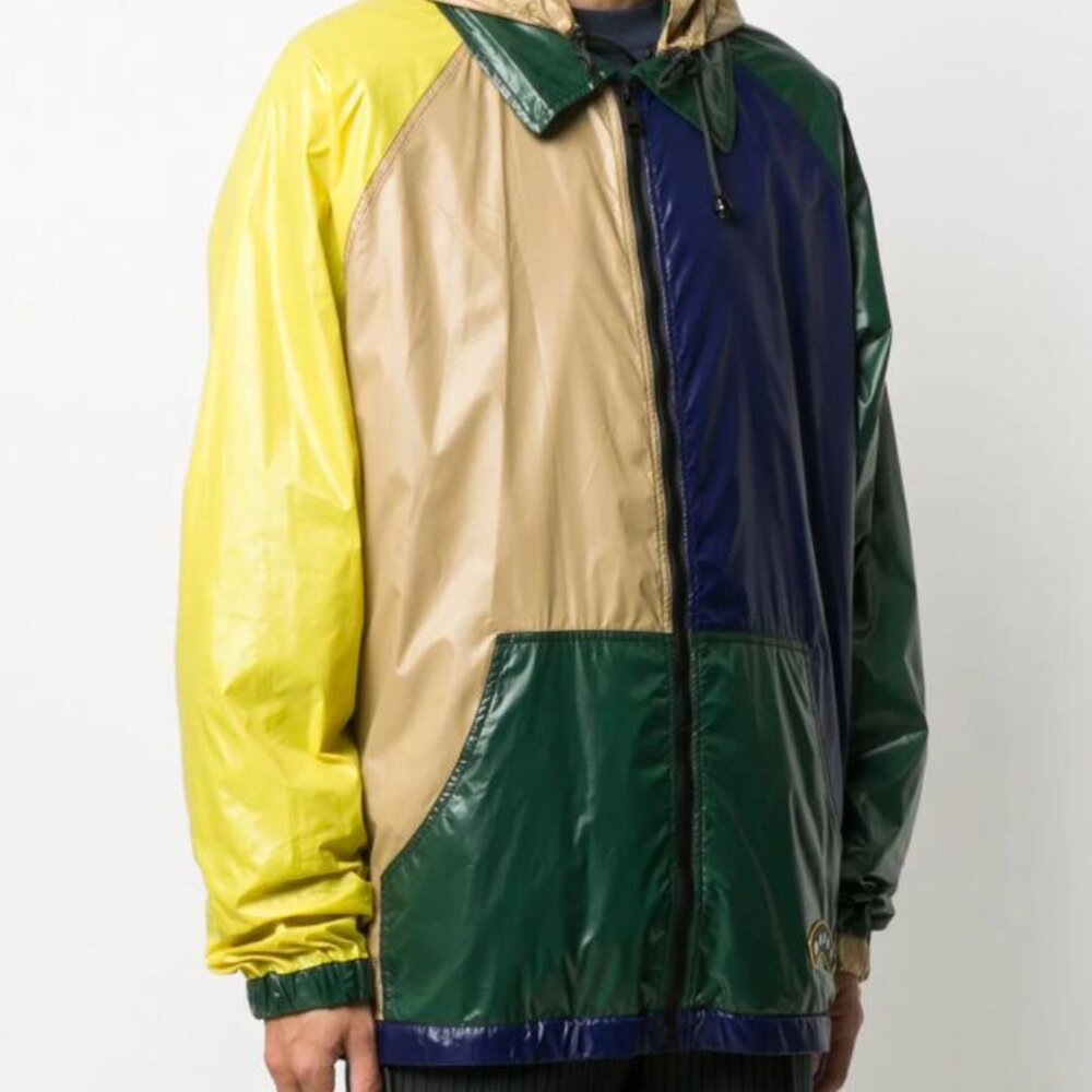 BNWT SS21 MARNI COLOR BLOCK HOODED JACKET 48 & 50